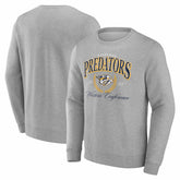 Nashville Predators Reign Supreme Pullover Sweatshirt - Gray | US 202742551