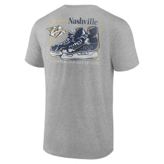 Nashville Predators Glory Skates T-Shirt - Heather Gray | US 202742552