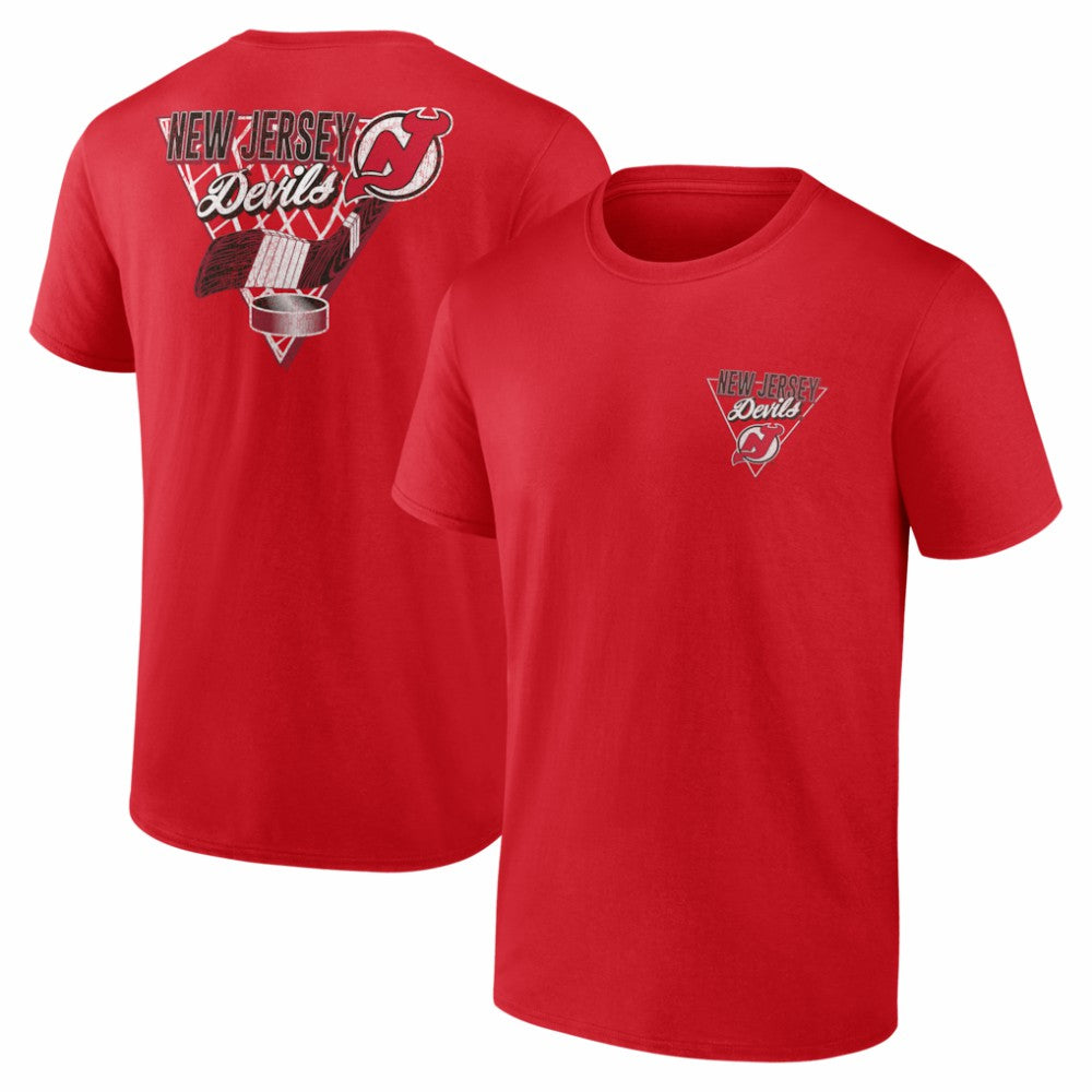New Jersey Devils Net Slap T-Shirt - Red | US 202742554