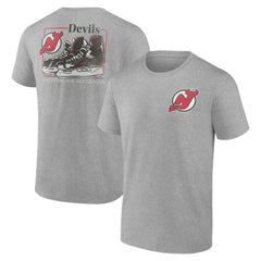 New Jersey Devils Glory Skates T-Shirt - Heather Gray | US 202742557
