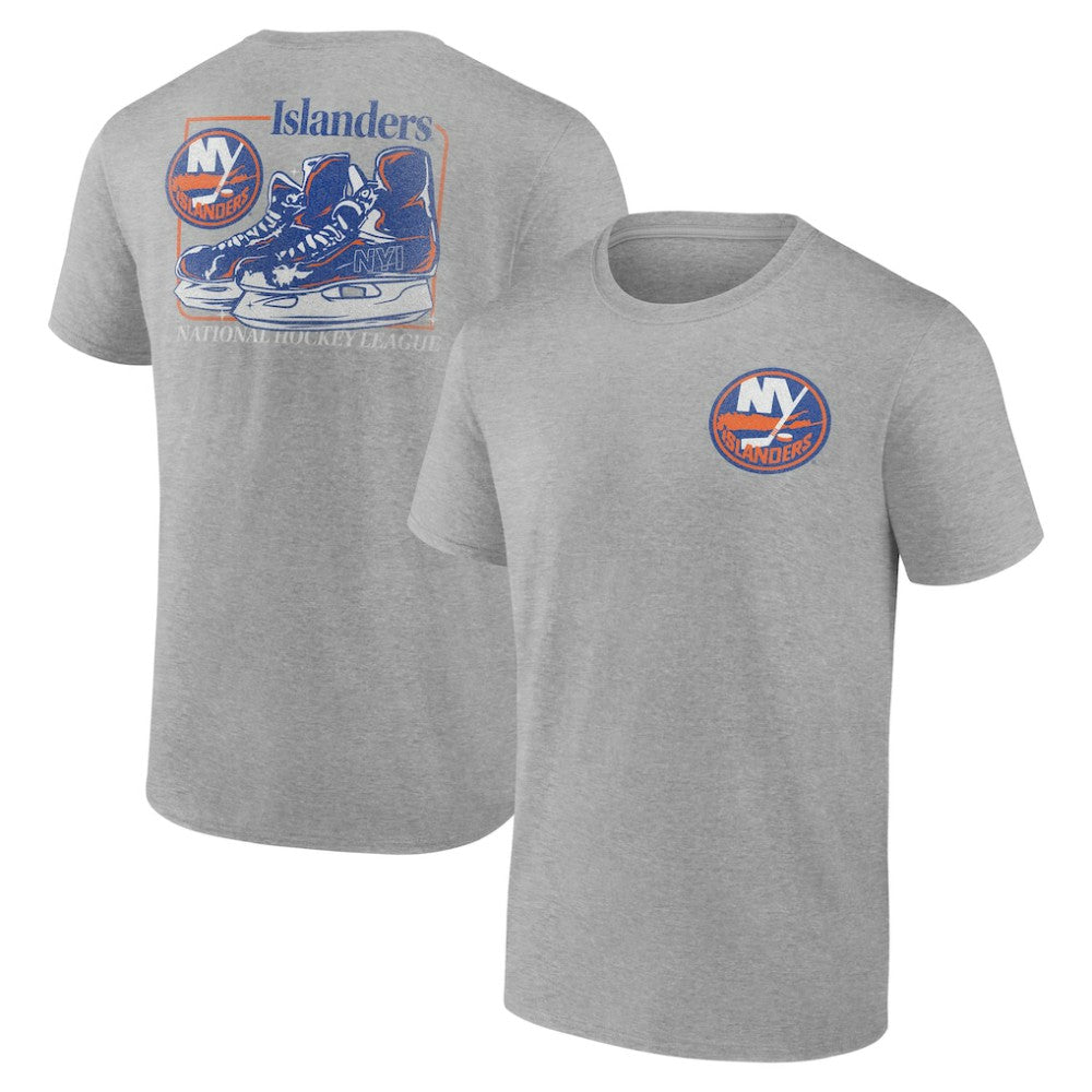 New York Islanders Glory Skates T-Shirt - Heather Gray | US 202742563