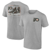Philadelphia Flyers Glory Skates T-Shirt - Heather Gray | US 202742580