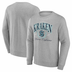 Seattle Kraken Reign Supreme Pullover Sweatshirt - Gray | US 202742594