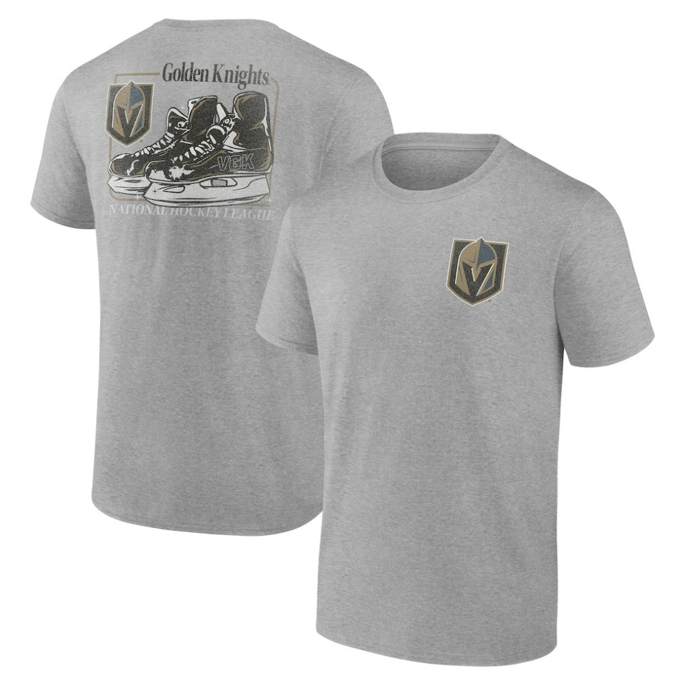 Vegas Golden Knights Glory Skates T-Shirt - Heather Gray | US 202742632