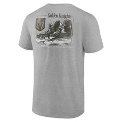 Vegas Golden Knights Glory Skates T-Shirt - Heather Gray | US 202742632