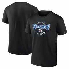 Winnipeg Jets Honor Circle T-Shirt - Black | US 202742642