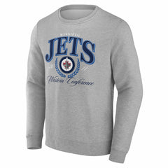 Winnipeg Jets Reign Supreme Pullover Sweatshirt - Gray | US 202742643