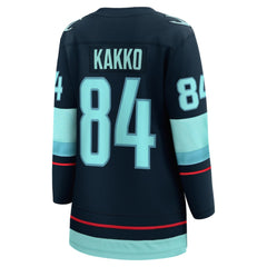 Kaapo Kakko Seattle Kraken Fanatics Women's Home Breakaway Player Jersey - Deep Sea Blue | US 202748435