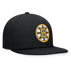 Boston Bruins Fanatics Primary Logo Snapback Hat - Black | US 202753716