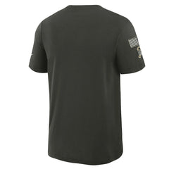 Dallas Cowboys 2025 Salute to Service Sideline Slub Dri-FIT T-Shirt - Forest Green T-shirts