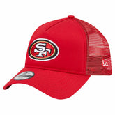 San Francisco 49ers New Era Preschool Main A-Frame 9FORTY Adjustable Hat - Scarlet Hats