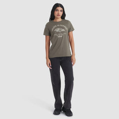 Baltimore Ravens Women's 2025 Salute to Service Sideline T-Shirt - Olive T-shirts