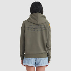 Arizona Cardinals Women's 2025 Salute to Service Sideline Standard Issue Dri-FIT Hoodie - Olive Hoodies