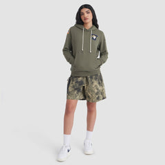 Los Angeles Rams Women's 2025 Salute to Service Sideline Standard Issue Dri-FIT Hoodie - Olive Hoodies