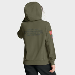 Buffalo Bills Women's 2025 Salute to Service Sideline Standard Issue Dri-FIT Hoodie - Olive Hoodies