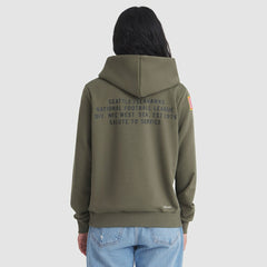 Seattle Seahawks Women's 2025 Salute to Service Sideline Standard Issue Dri-FIT Hoodie - Olive Hoodies