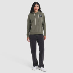 Philadelphia Eagles Women's 2025 Salute to Service Sideline Standard Issue Dri-FIT Hoodie - Olive Hoodies