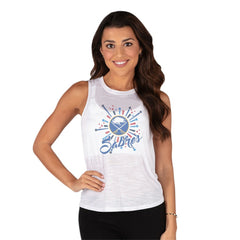 Buffalo Sabres Concepts Sport Women's Infuse Knit Tank Top - White | US 202754337