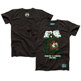 Boston Celtics NBALab x Hyperfly Unisex Year of the Snake Lunar New Year Collection T-Shirt Heather Black