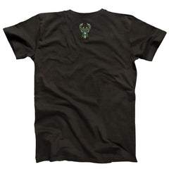 Milwaukee Bucks NBALab x Hyperfly Unisex Year of the Snake Lunar New Year Collection T-Shirt Heather Black