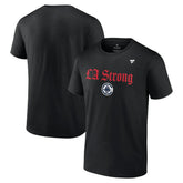 LA Clippers Unisex LA Strong T-Shirt Black - Fanatics