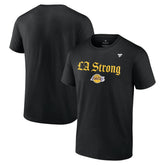 Los Angeles Lakers Unisex LA Strong T-Shirt Black - Fanatics outlet