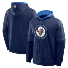 Winnipeg Jets Fanatics Goaltender Defender Pullover Hoodie - Navy | US 202756669