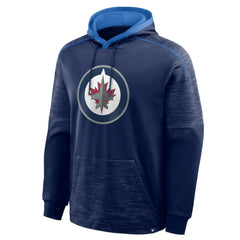 Winnipeg Jets Fanatics Goaltender Defender Pullover Hoodie - Navy | US 202756669