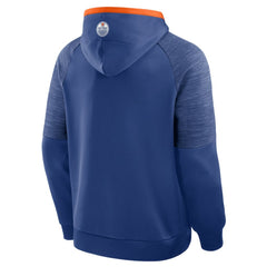 Edmonton Oilers Fanatics Goaltender Defender Pullover Hoodie - Royal | US 202756676