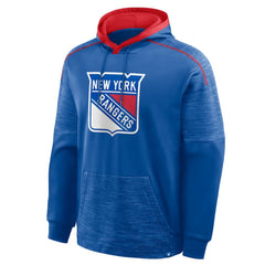 New York Rangers Fanatics Goaltender Defender Pullover Hoodie - Blue | US 202756684