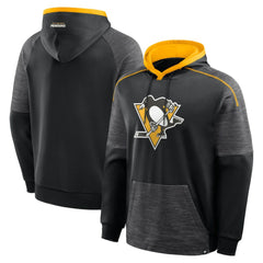 Pittsburgh Penguins Fanatics Goaltender Defender Pullover Hoodie - Black | US 202756687