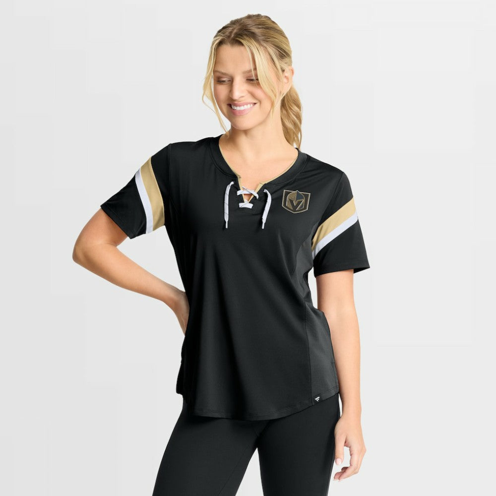 Vegas Golden Knights Fanatics Women's Offside Athena T-Shirt - Black | US 202756705