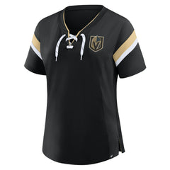 Vegas Golden Knights Fanatics Women's Offside Athena T-Shirt - Black | US 202756705