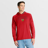 Chicago Blackhawks Fanatics Penalty Shot Long Sleeve Hoodie T-Shirt - Red | US 202756726