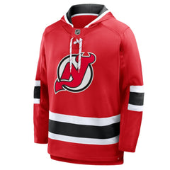 New Jersey Devils Fanatics Prime Time Fleece Hoodie - Red | US 202756749