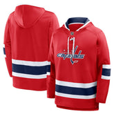 Washington Capitals Fanatics Prime Time Fleece Hoodie - Red | US 202756755