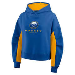 Buffalo Sabres Fanatics Women's Back Check Boxy Hoodie - Royal | US 202756867