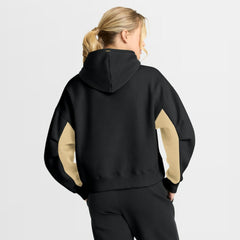 Vegas Golden Knights Fanatics Women's Back Check Boxy Hoodie - Black | US 202756869