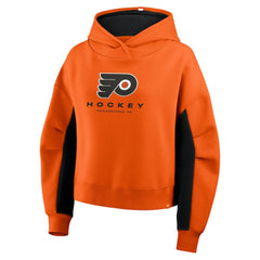 Philadelphia Flyers Fanatics Women's Back Check Boxy Hoodie - Orange | US 202756886