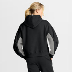 Los Angeles Kings Fanatics Women's Back Check Boxy Hoodie - Black | US 202756890