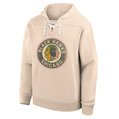Chicago Blackhawks Fanatics Vintage Hoodie - Cream | US 202756959