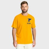 St. Louis Blues Fanatics Crash The Net Legacy T-Shirt - Gold | US 202757006