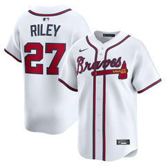 Austin Riley Atlanta Braves Nike Home Limited Player Jersey - White Jerseys