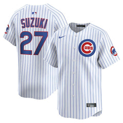 Seiya Suzuki Chicago Cubs Nike Home Limited Player Jersey - White Jerseys