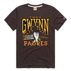 Tony Gwynn San Diego Padres Homage Graphic Player T-Shirt - Brown T-shirts