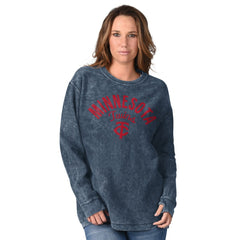 Minnesota Twins G-III 4Her by Carl Banks Women's Comfy Cord Pullover Sweatshirt - Navy Pullover