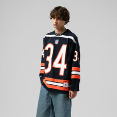 Walter Payton Chicago Bears Maxxed Out Fashion Hockey Jersey - Navy Jerseys