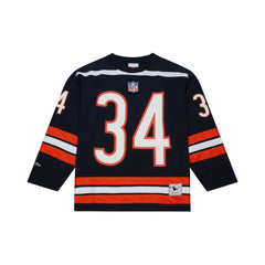 Walter Payton Chicago Bears Maxxed Out Fashion Hockey Jersey - Navy Jerseys