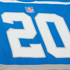 Barry Sanders Detroit Lions Maxxed Out Fashion Hockey Jersey - Blue Jerseys