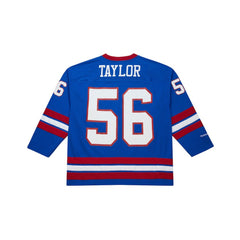 Lawrence Taylor New York Giants Maxxed Out Fashion Hockey Jersey - Royal Jerseys